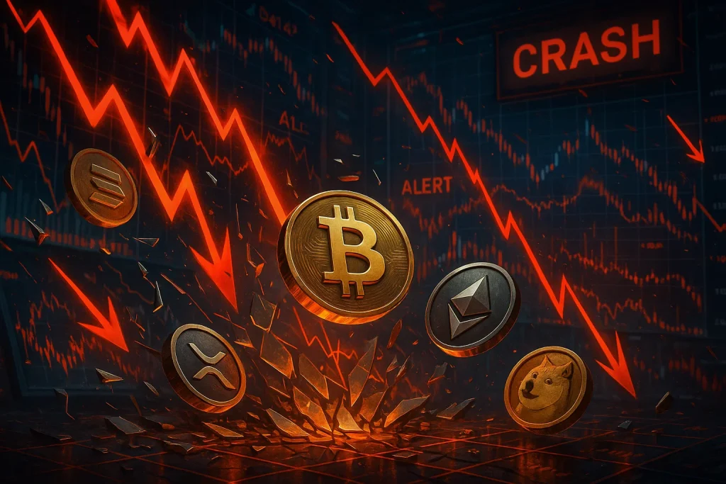 Top reasons the crypto crash is happening as liquidations jump