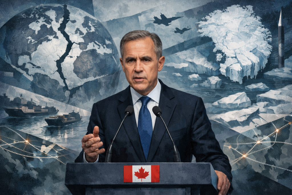 Carney warns of global ‘rupture’ as Greenland tensions shadow Davos forum